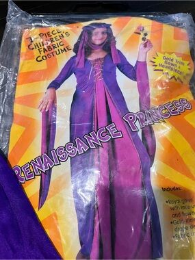 Kids Halloween Costume Renaissance Princess 12-14